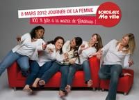 Journée internationale de la femme. Le jeudi 8 mars 2012 à Bordeaux. Gironde. 